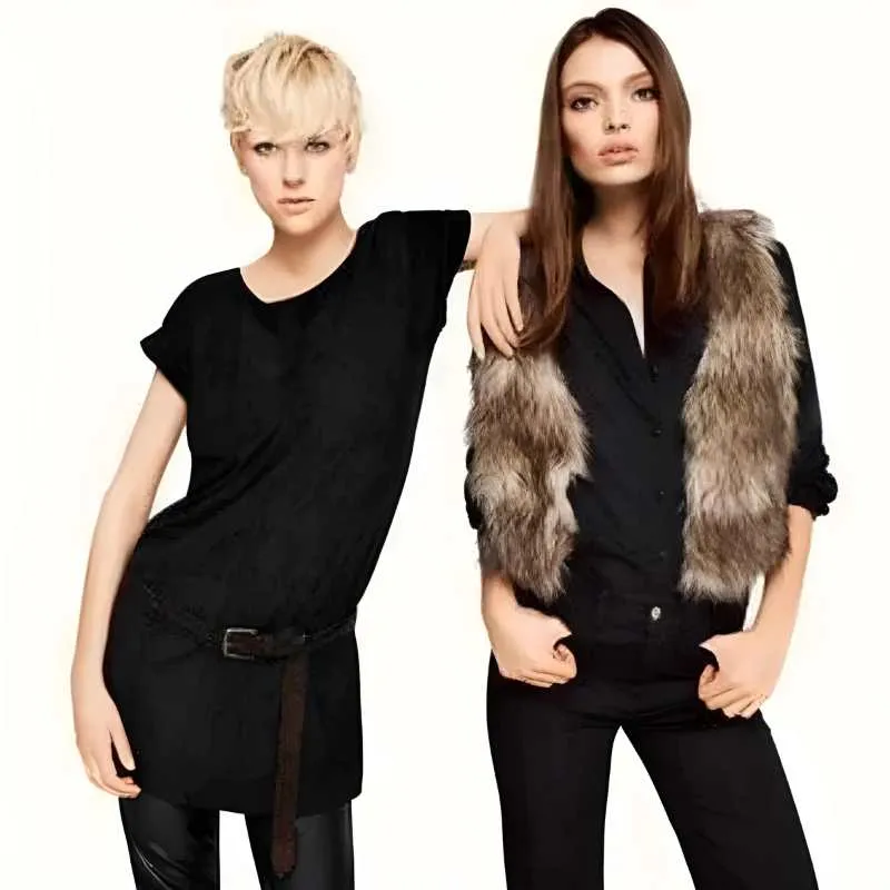 Fake Fur Bodywarmer