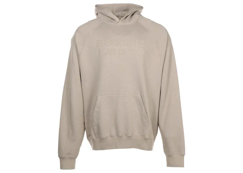 Fear Of God Essentials Hoodie Smoke