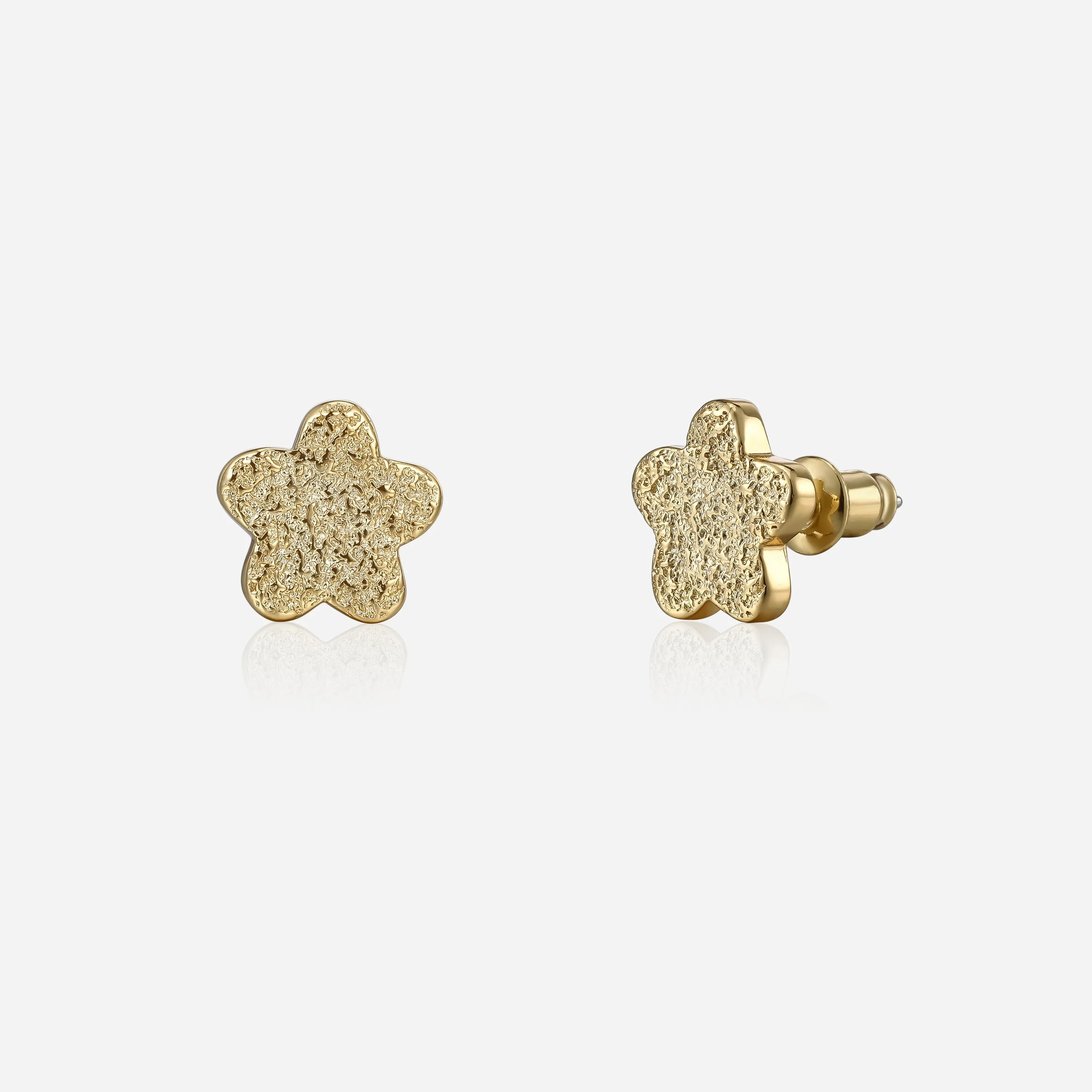 Flora Textured Studs