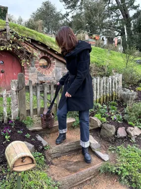 Frida Black Trench Coat (Loved)