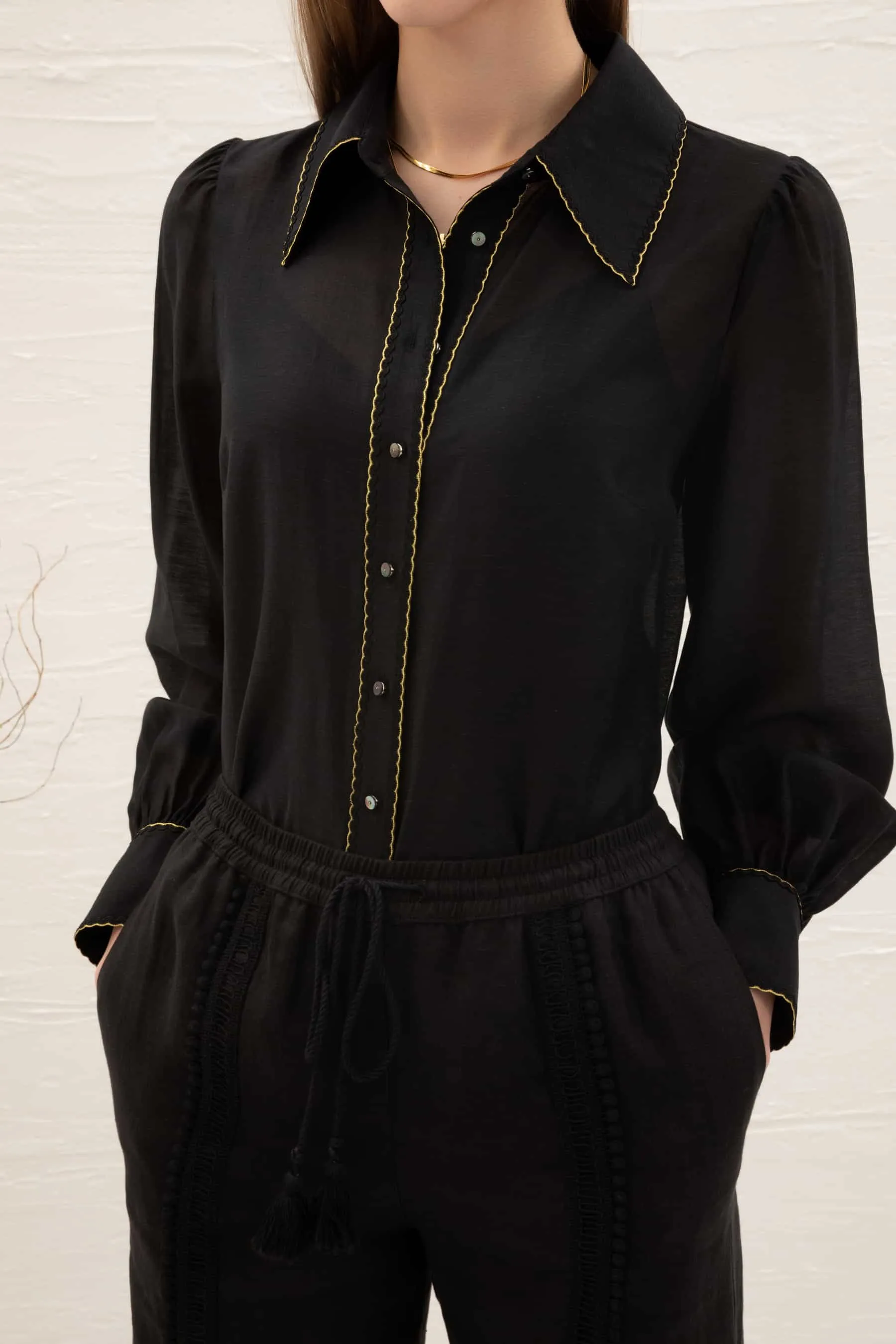 GDS Missika Tencel Blouse | Black