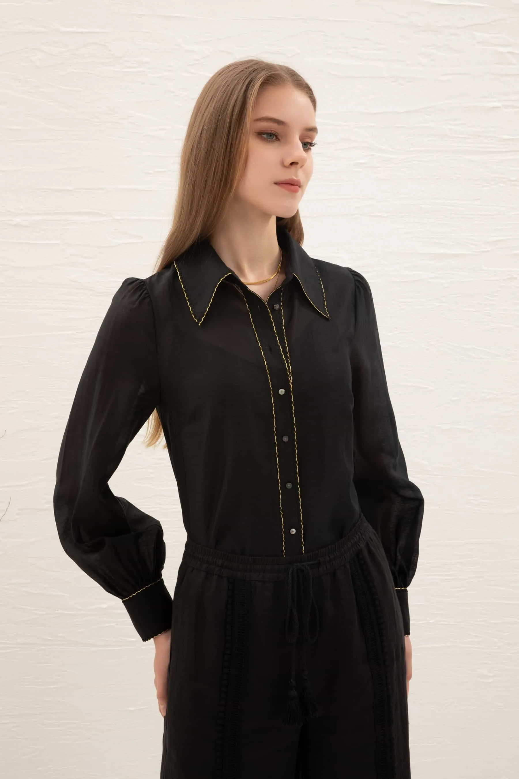 GDS Missika Tencel Blouse | Black