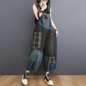 Graffiti Denim Overall