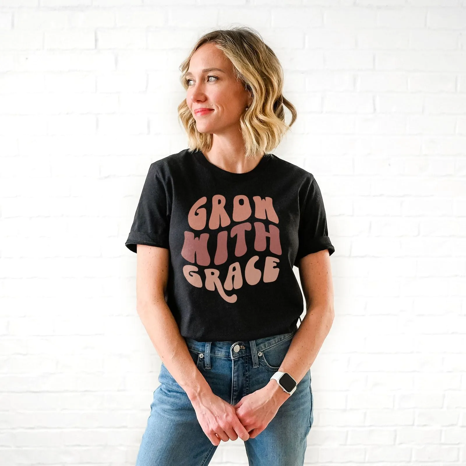 Grow With Grace Retro Tee