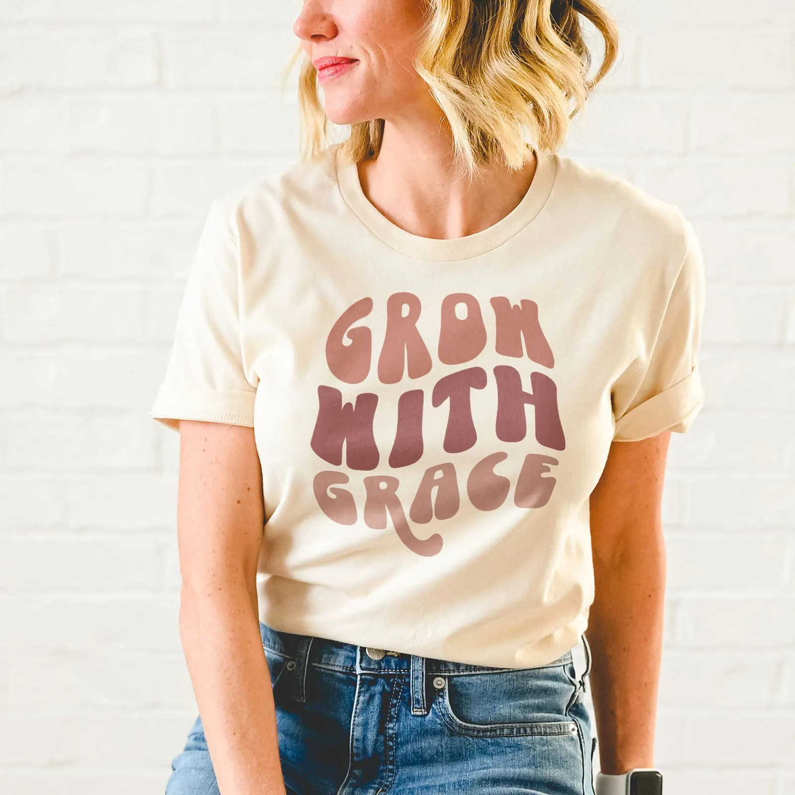 Grow With Grace Retro Tee