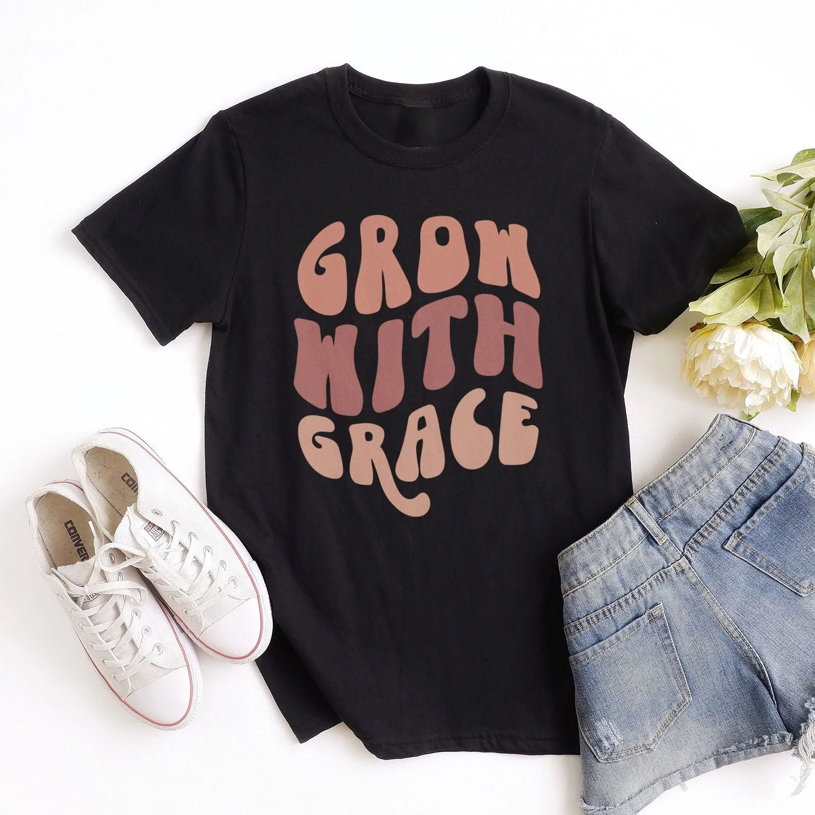 Grow With Grace Retro Tee