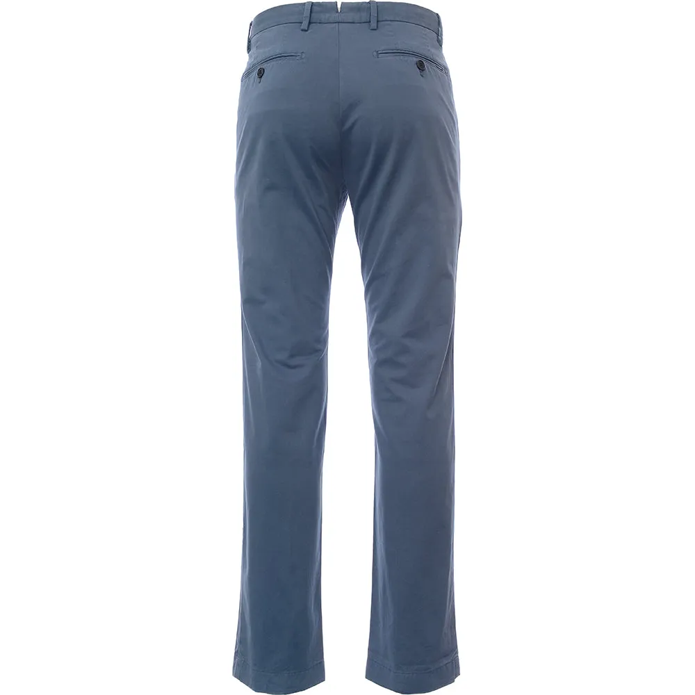 Hackett Mens Blue Sanderson Tailored Chinos