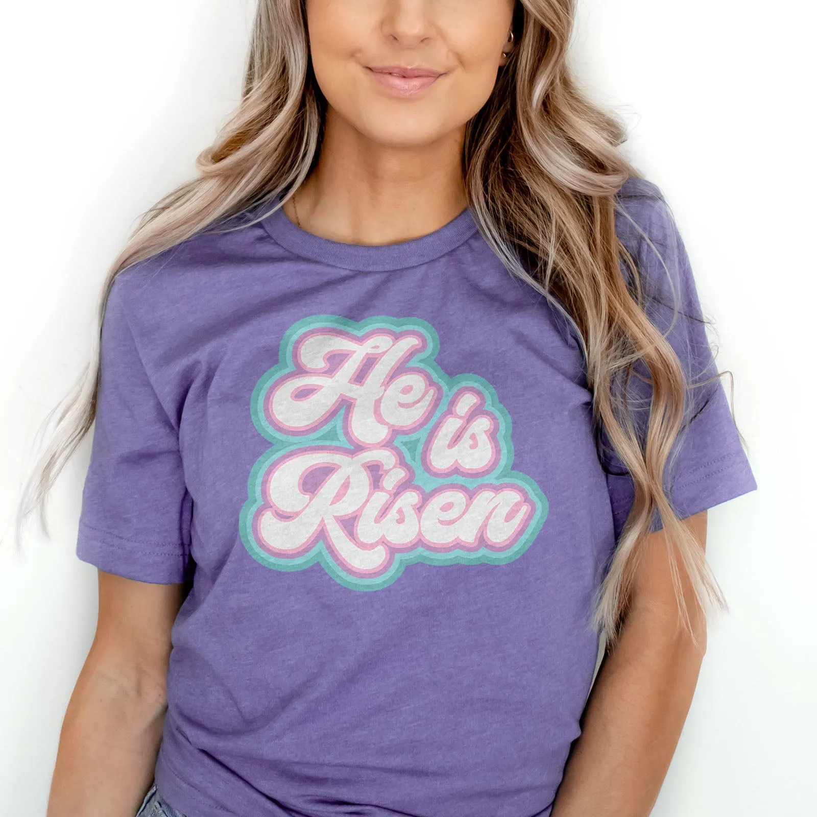 He is Risen Retro Tee