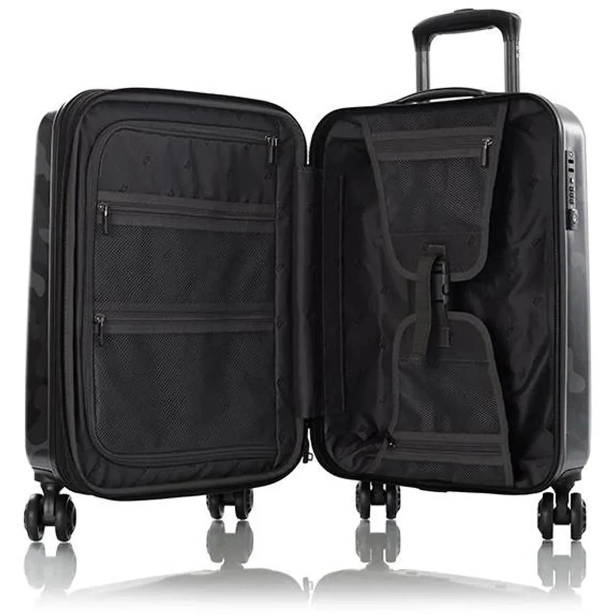 Heys Black Camo Fashion 21" Spinner Carry-On