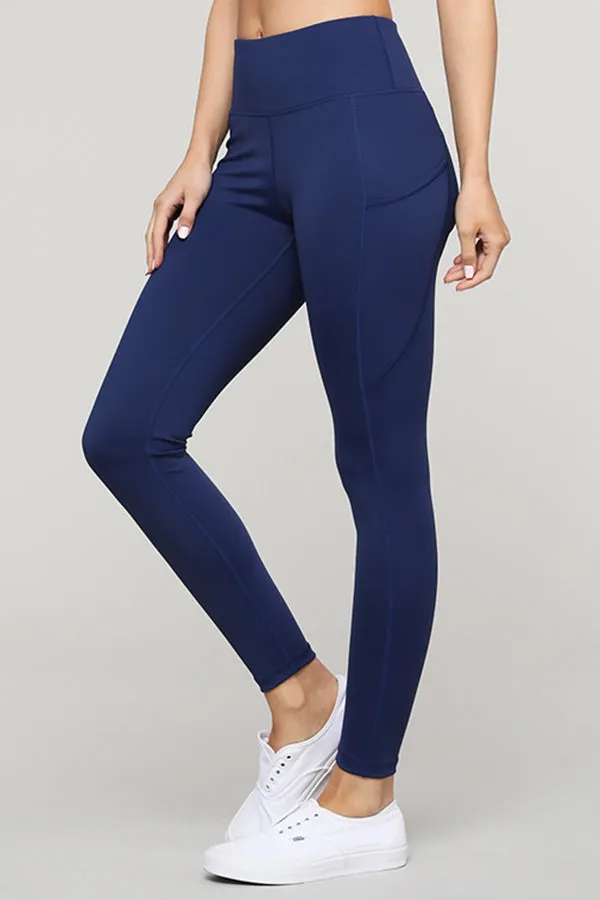 High Waist Tech Pocket Workout Leggings