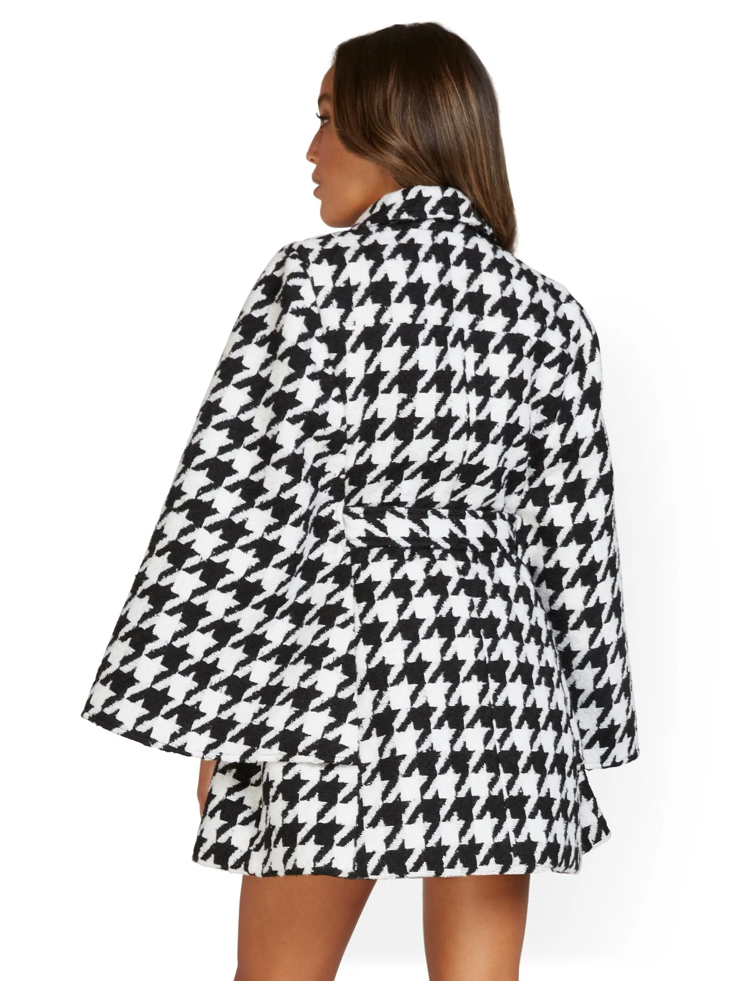 Houndstooth Cape