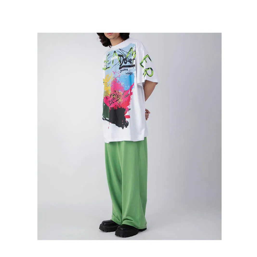 Huemn Wide Legged Sweatpants (Green)