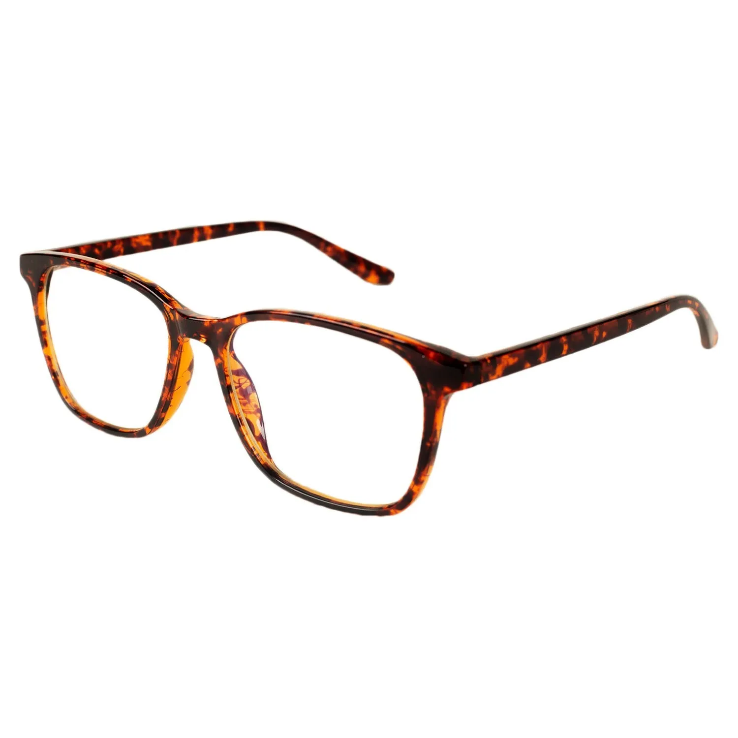 iB-iP Women's Classical Vintage Retro Style Leopard Clear Lens Fashion Eyeglasses