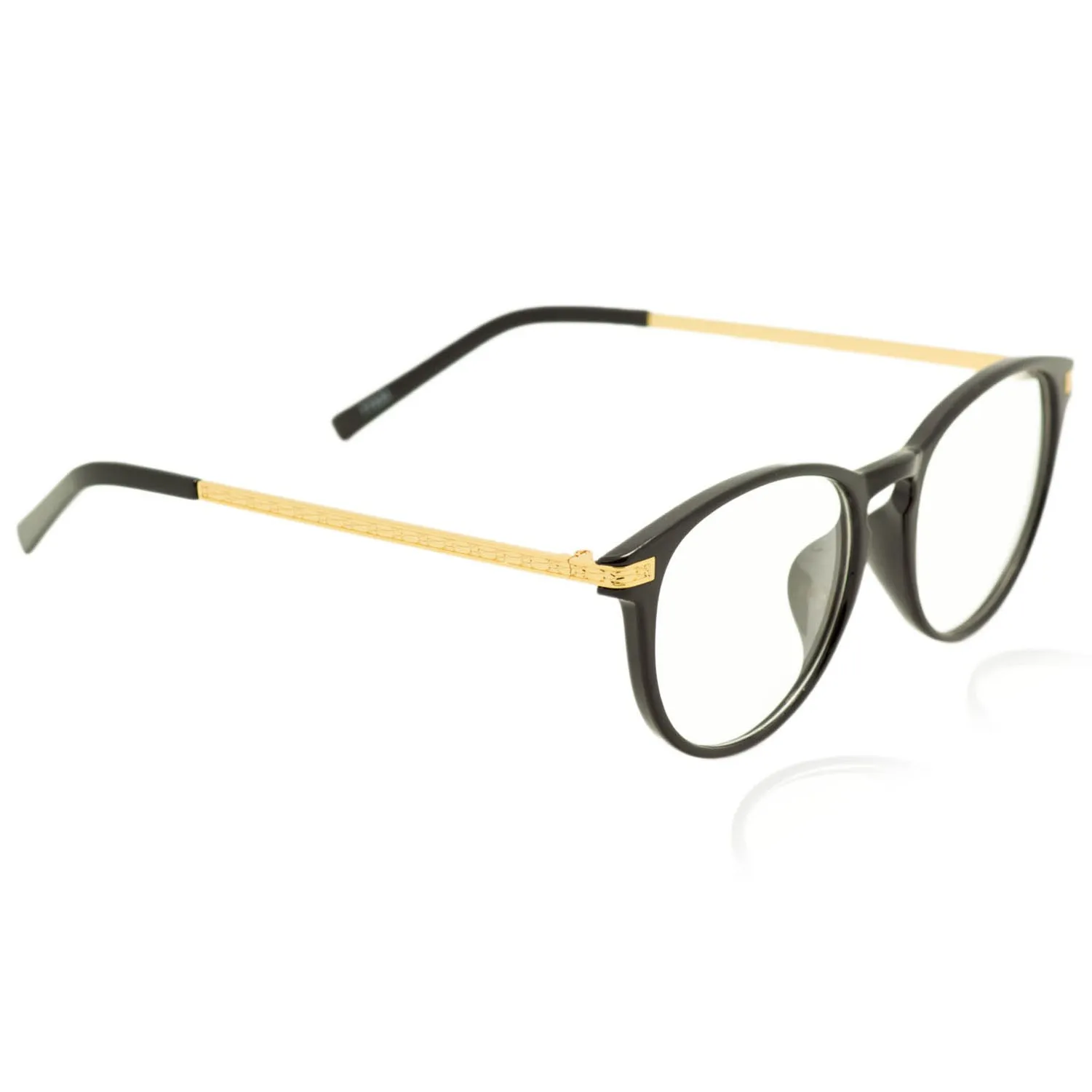 iB-iP Women's Pinto Clear Lens Eyeglasses Retro Style Classical Fashion Eyewear