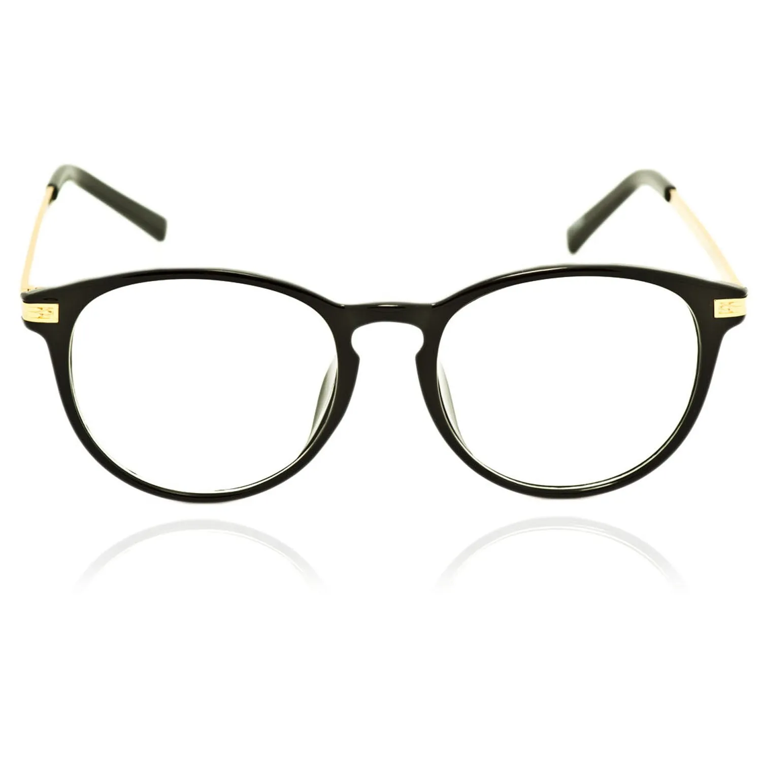 iB-iP Women's Pinto Clear Lens Eyeglasses Retro Style Classical Fashion Eyewear