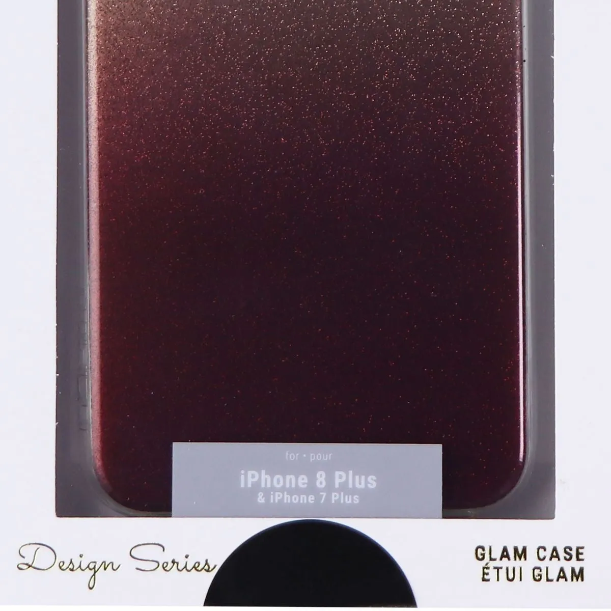 Incipio Design Glam Series for Apple iPhone 8 Plus / 7 Plus - Cranberry Sparkler