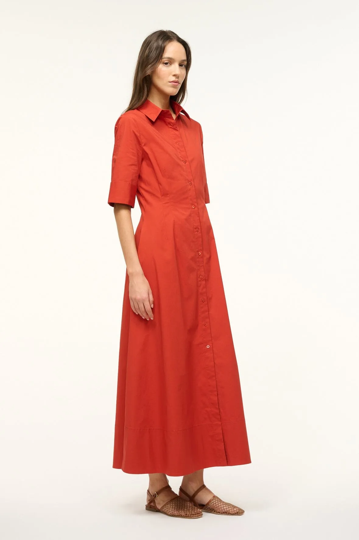 JOAN MAXI DRESS | RUST