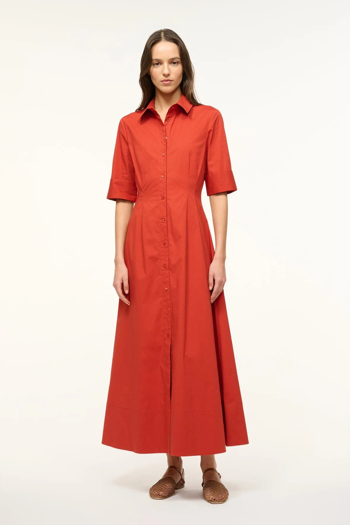 JOAN MAXI DRESS | RUST