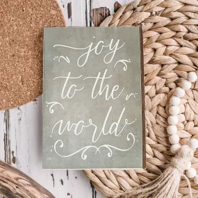 Joy To The World Sign