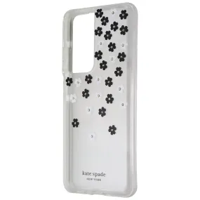 Kate Spade Defensive Hardshell Case for Galaxy S21 Ultra 5G - Scattered Flowers