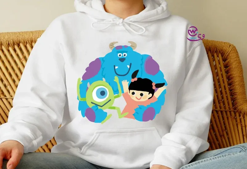 Kids hoodie-monsters inc