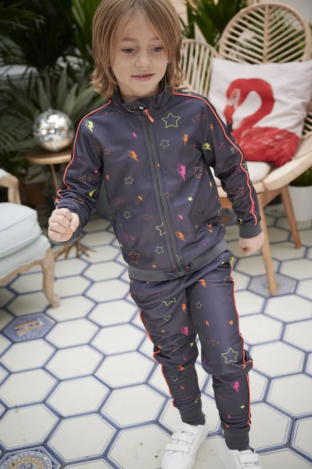 Kids Retro Tracksuit Jacket