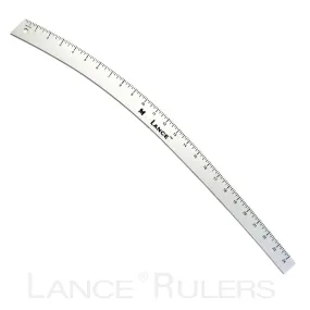 LANCE 24" ALUMINUM HIP CURVE RULER