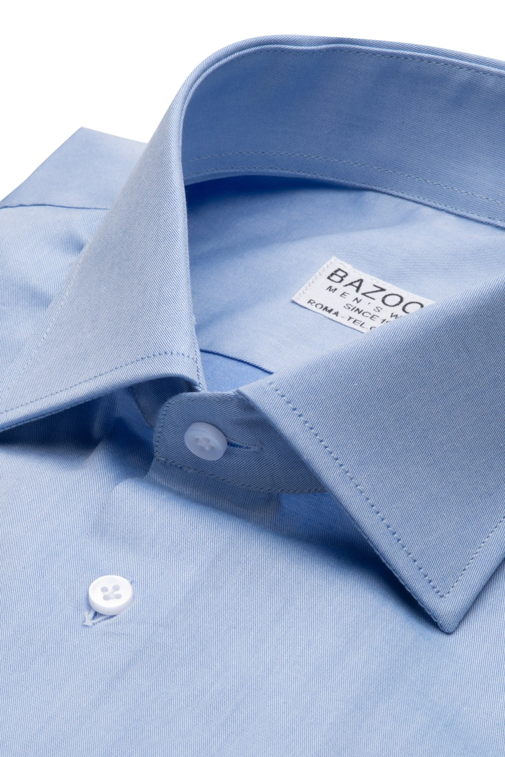 Light Blue Twill Shirt by Bazooka