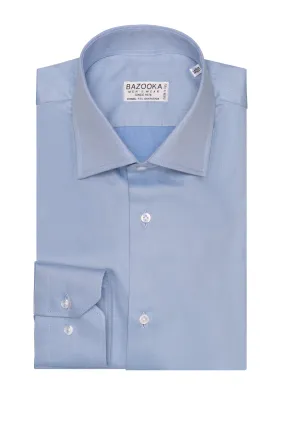 Light Blue Twill Shirt by Bazooka