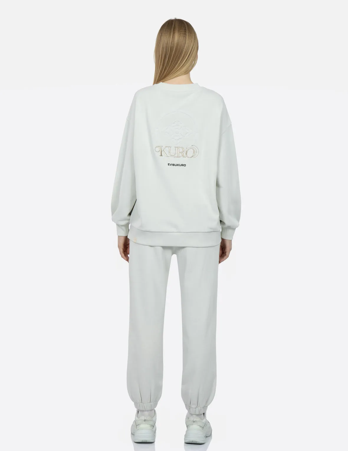 Logo and Seagull Embroidery Sweatpants