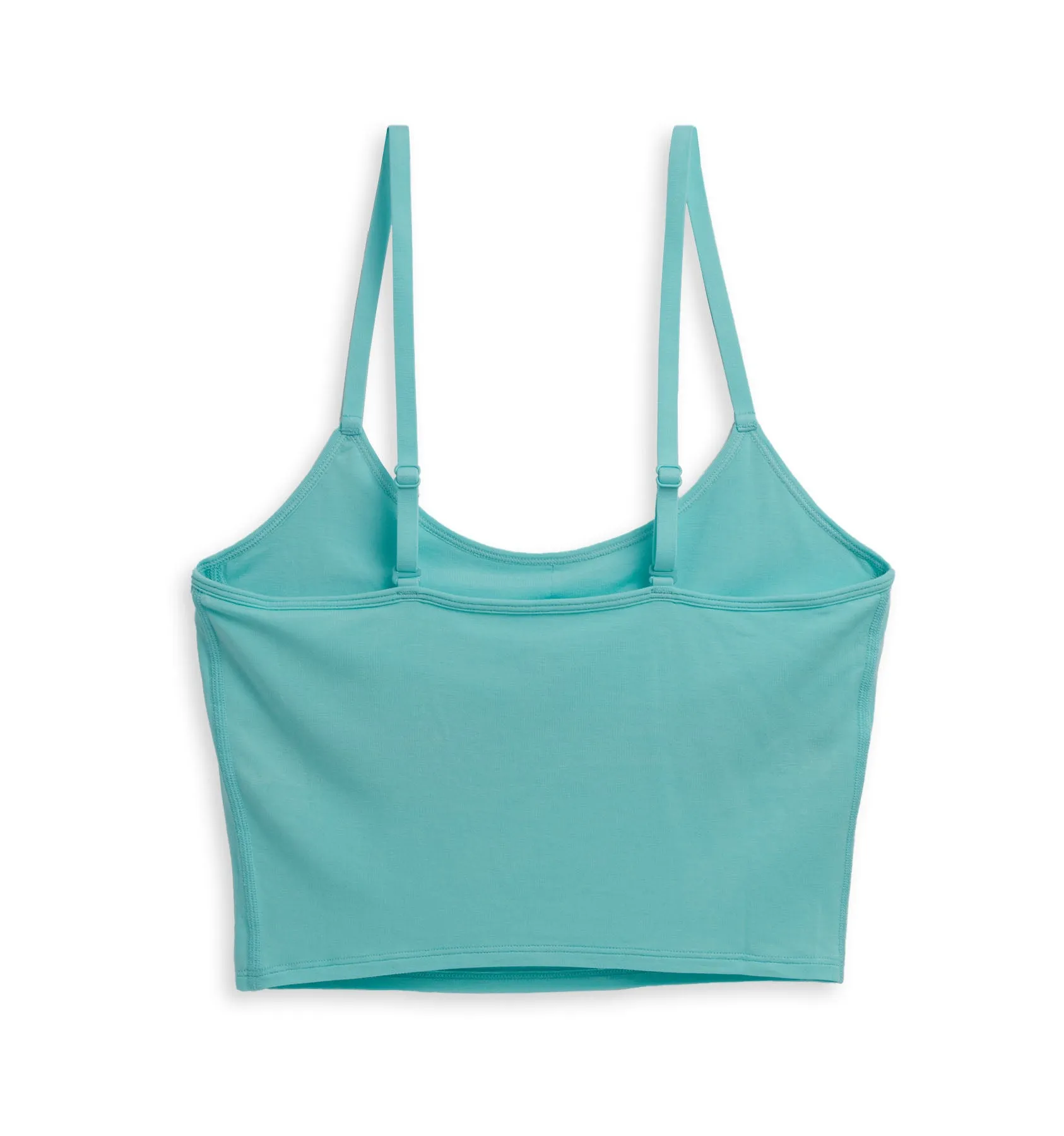 Longline Bra Top - TENCEL™ Modal Aruba Blue