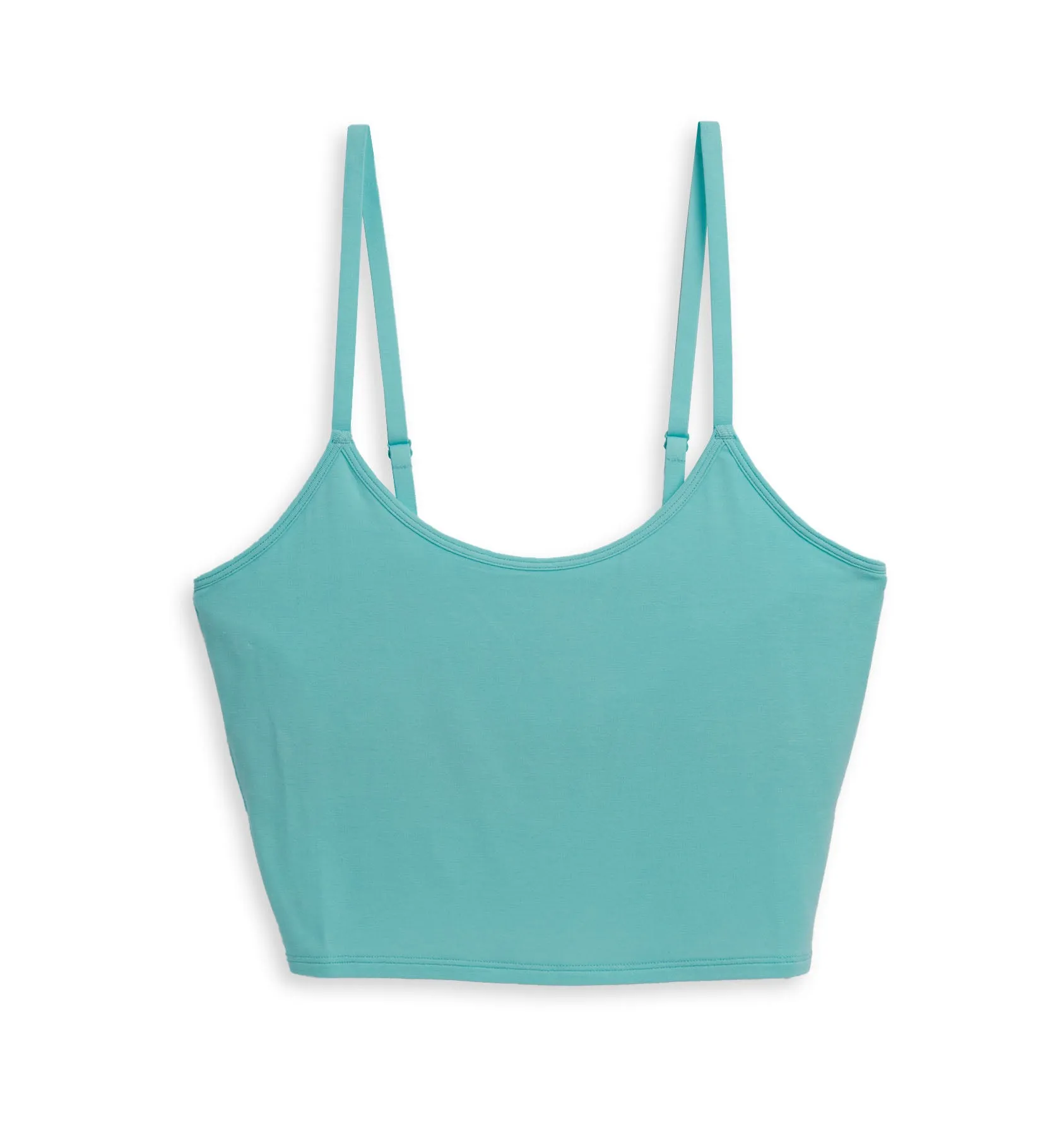 Longline Bra Top - TENCEL™ Modal Aruba Blue