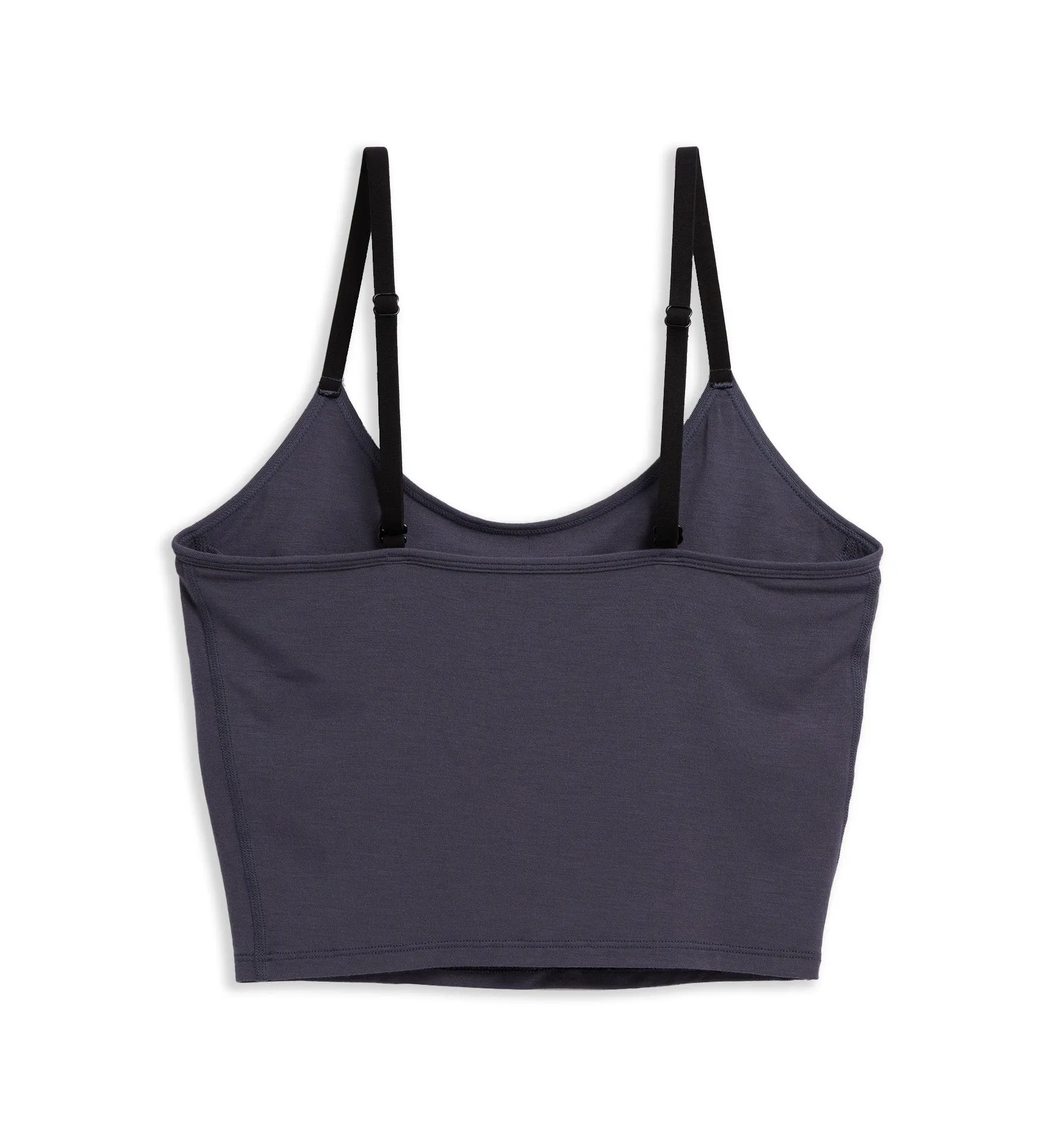 Longline Bra Top - TENCEL™ Modal Graystone