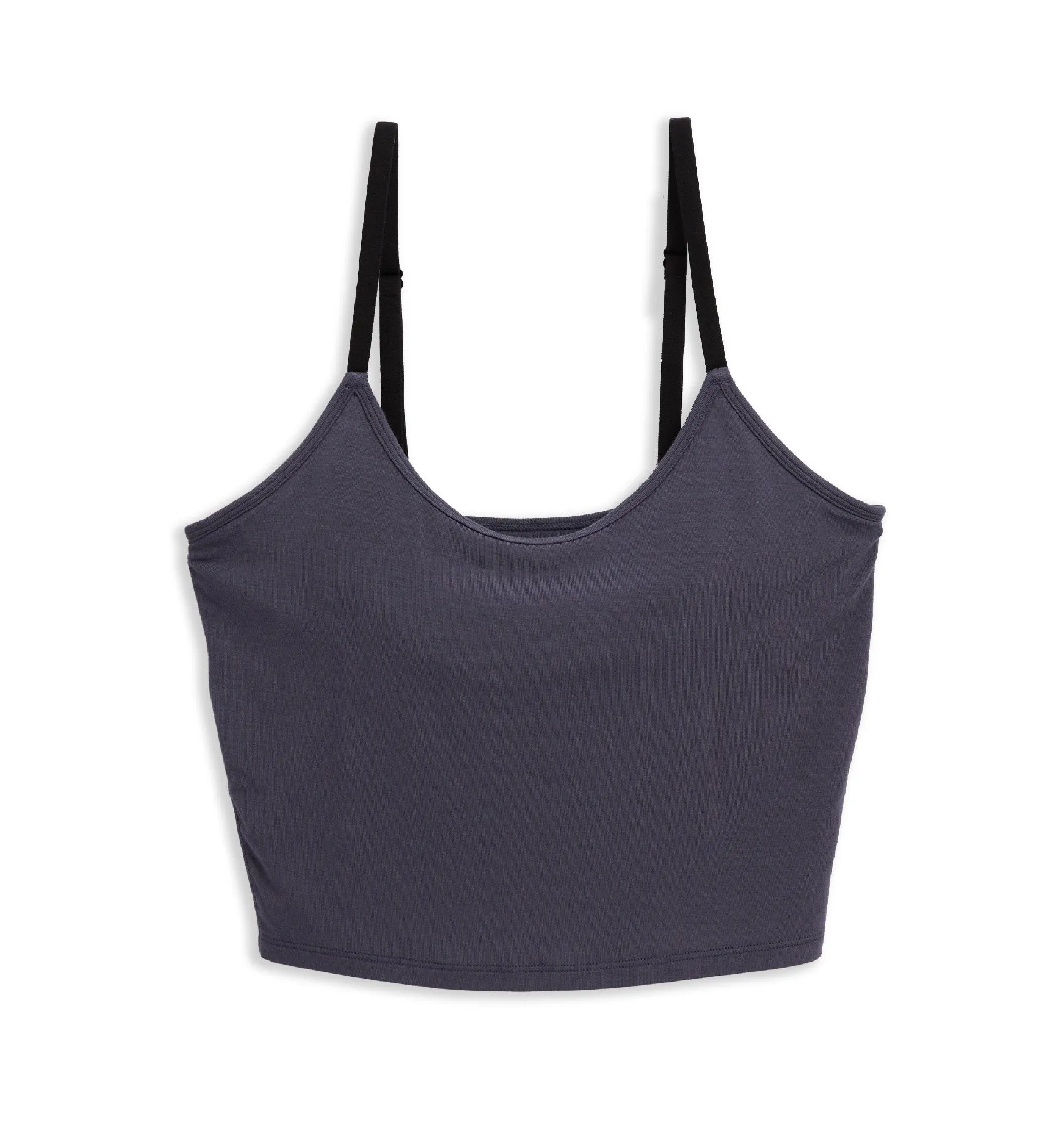 Longline Bra Top - TENCEL™ Modal Graystone