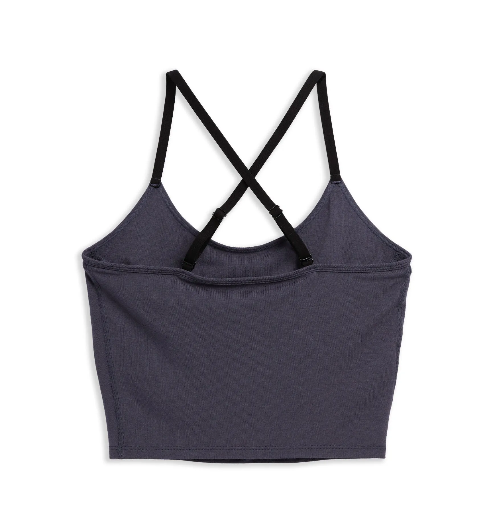 Longline Bra Top - TENCEL™ Modal Graystone