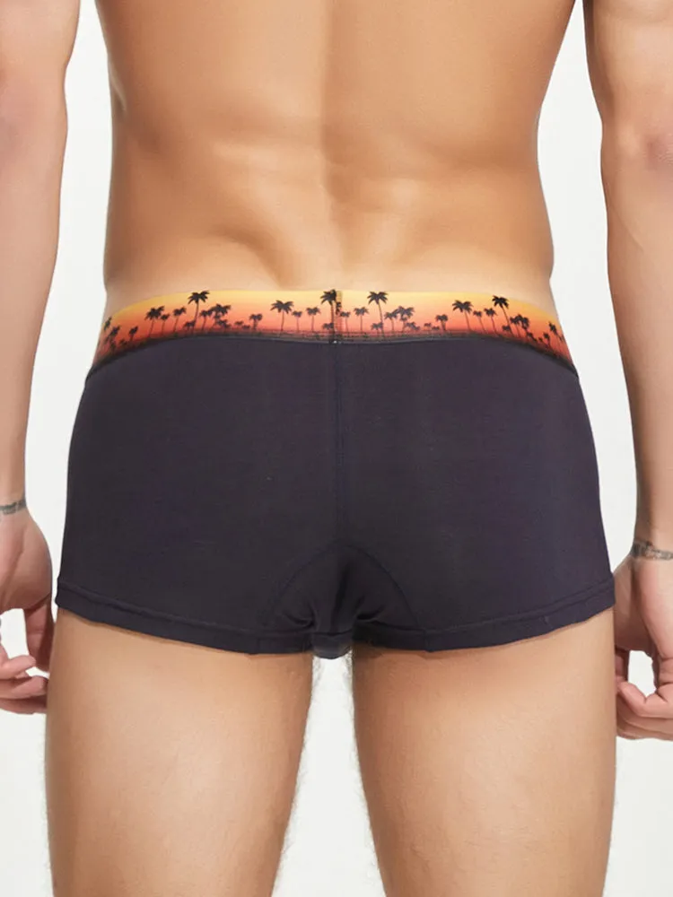 Men's Colorful Underwear Boxer Trunks