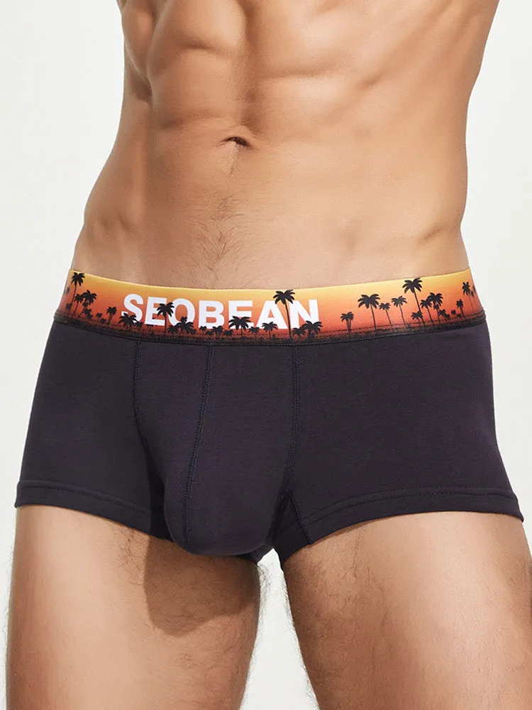 Men's Colorful Underwear Boxer Trunks