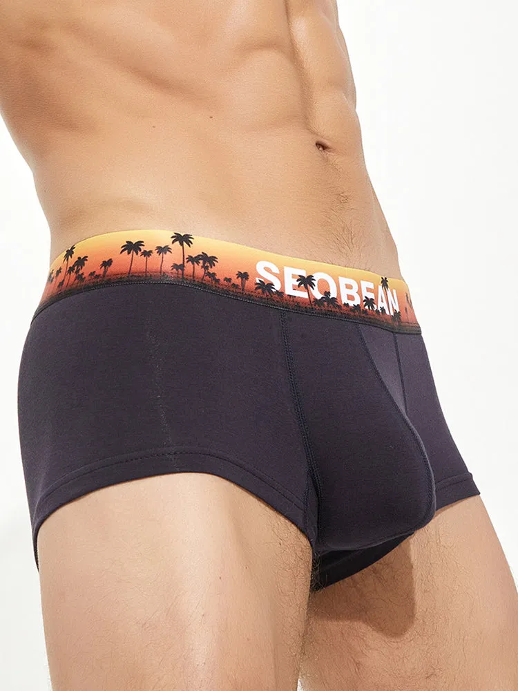 Men's Colorful Underwear Boxer Trunks