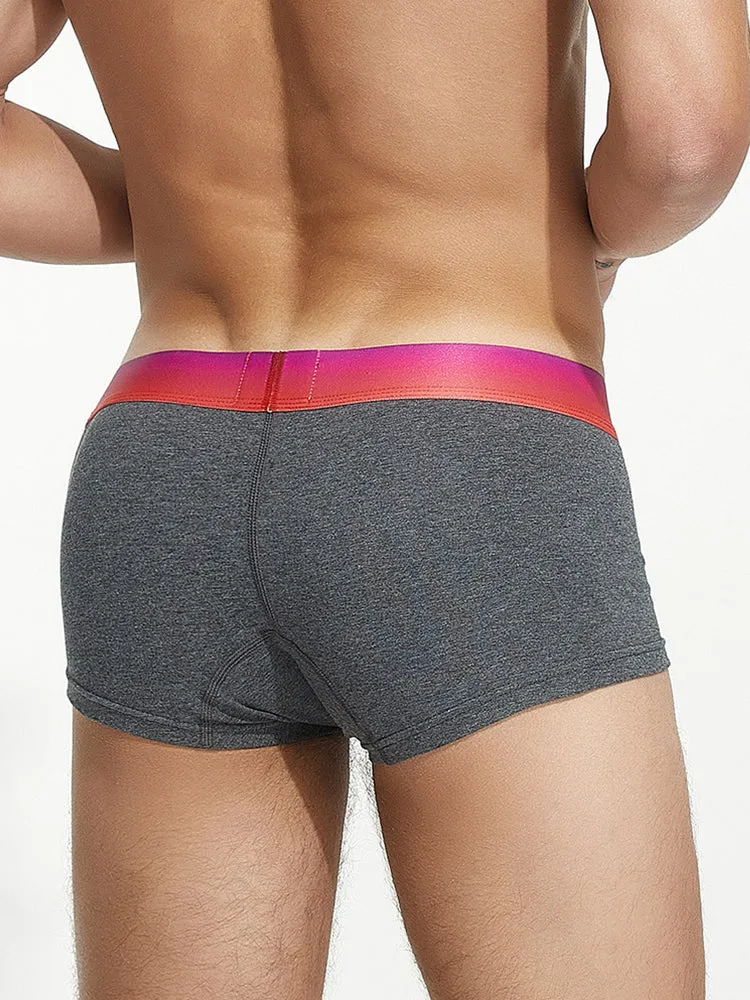 Men's Colorful Underwear Boxer Trunks