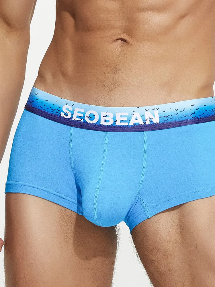 Men's Colorful Underwear Boxer Trunks