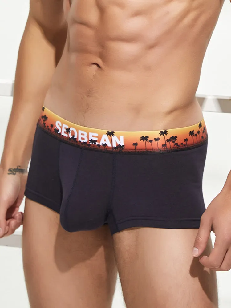 Men's Colorful Underwear Boxer Trunks