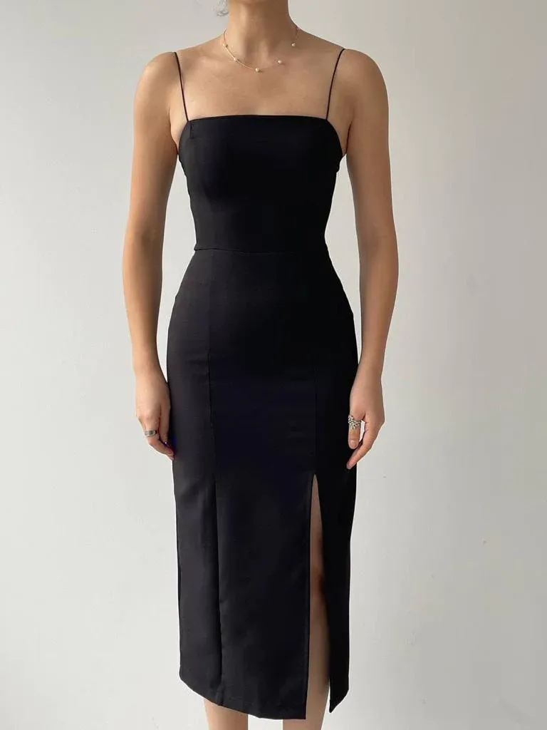 Midnight Glamour Bodycon Dress