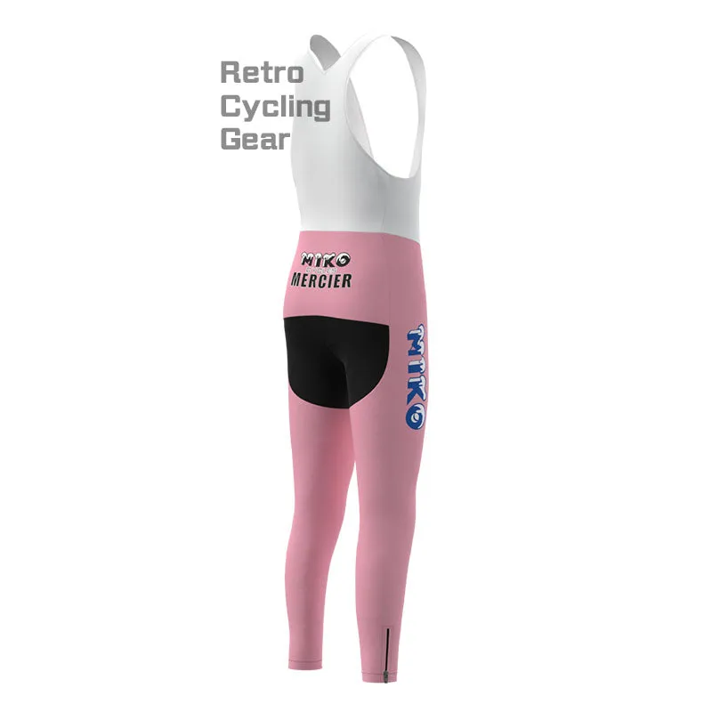 MIKO Pink Fleece Retro Cycling Pants