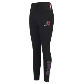 MLB ARIZONA DIAMONDBACKS CLASSIC WOMEN'S JERSEY LEGGING (BLACK)