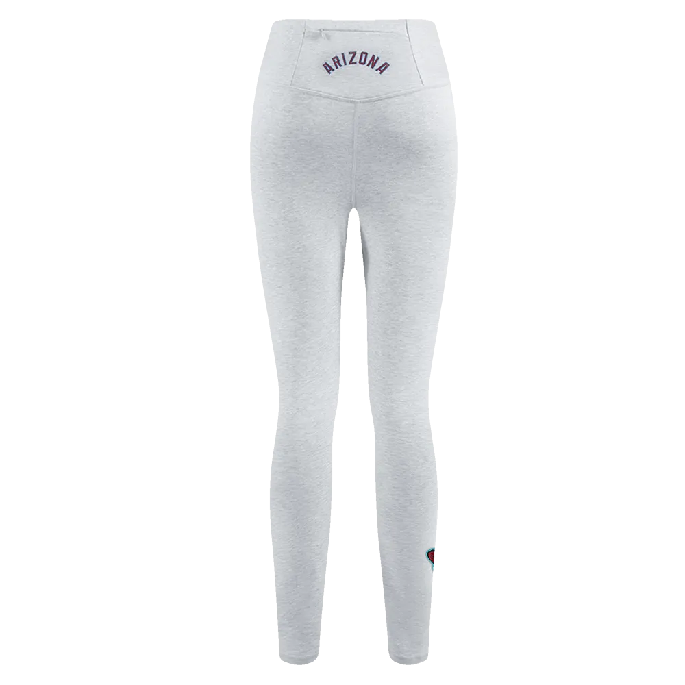 MLB ARIZONA DIAMONDBACKS CLASSIC WOMEN'S JERSEY LEGGING (HEATHER GREY)