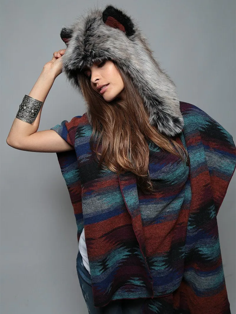 Moon Cape   Grey Wolf 1/2 Hood Bundle!