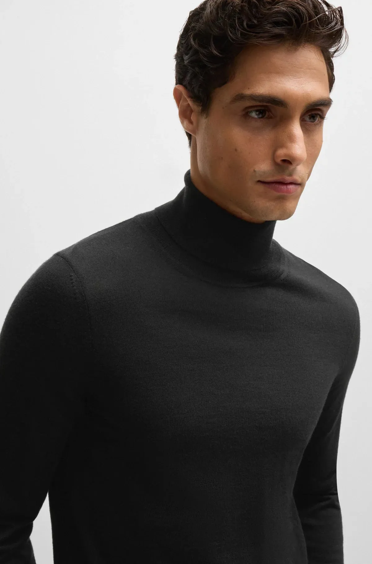 Musso-P Slim Fit Wool Rollneck Sweater 50468262