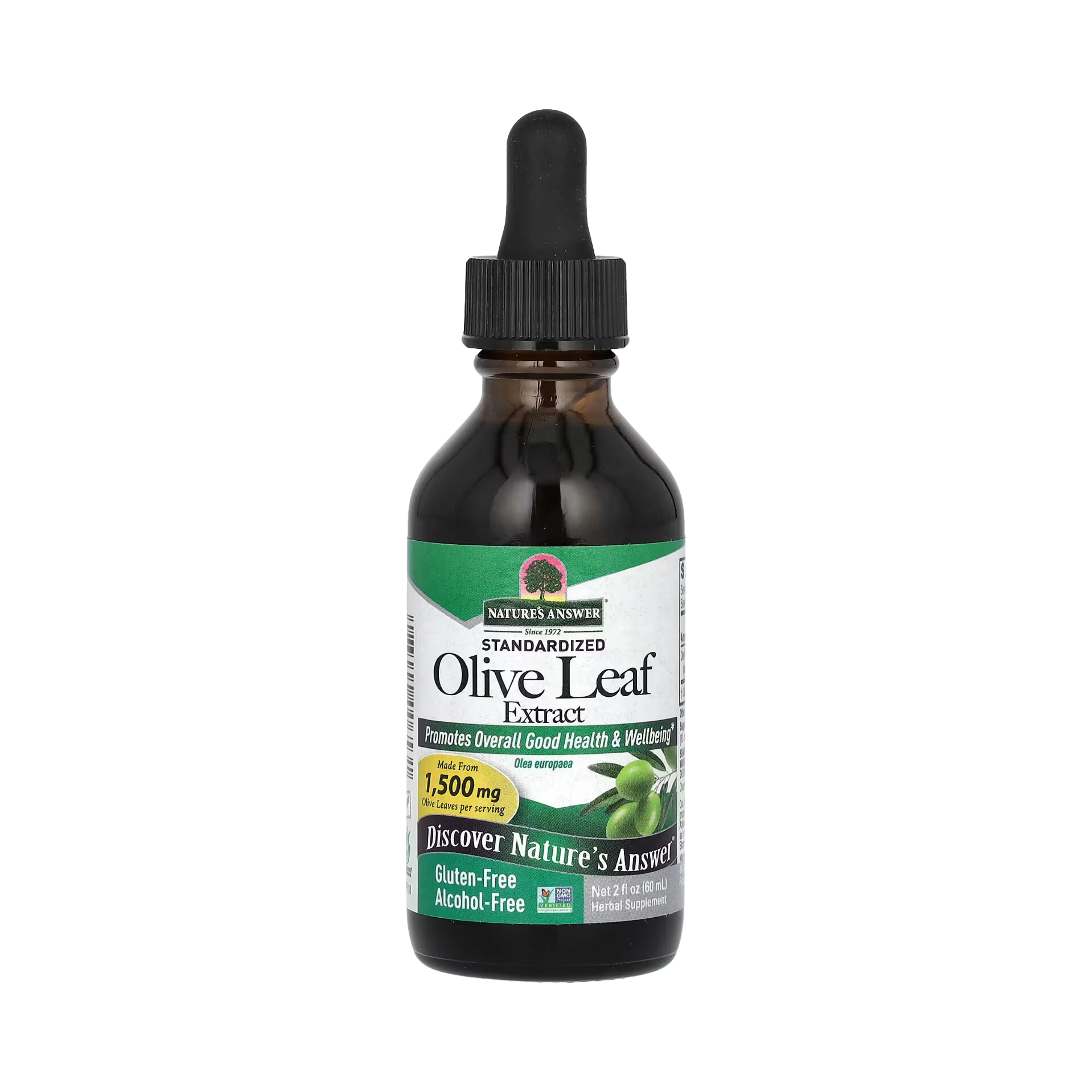 Nature's Answer - Olive Leaf Extract, Alcohol-Free, 2 oz