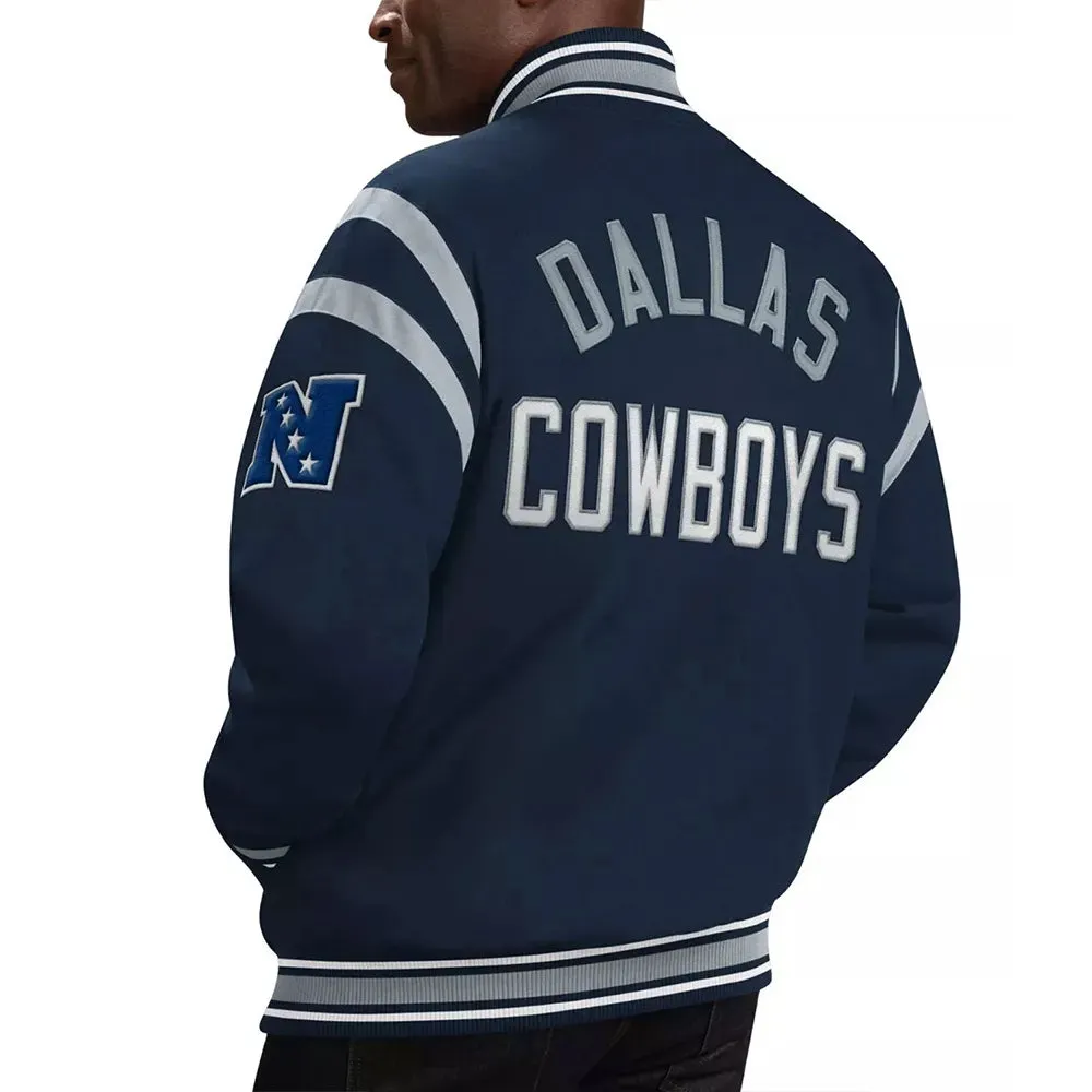 NFL Dallas Cowboys Tailback Varsity Jacket Men and Women