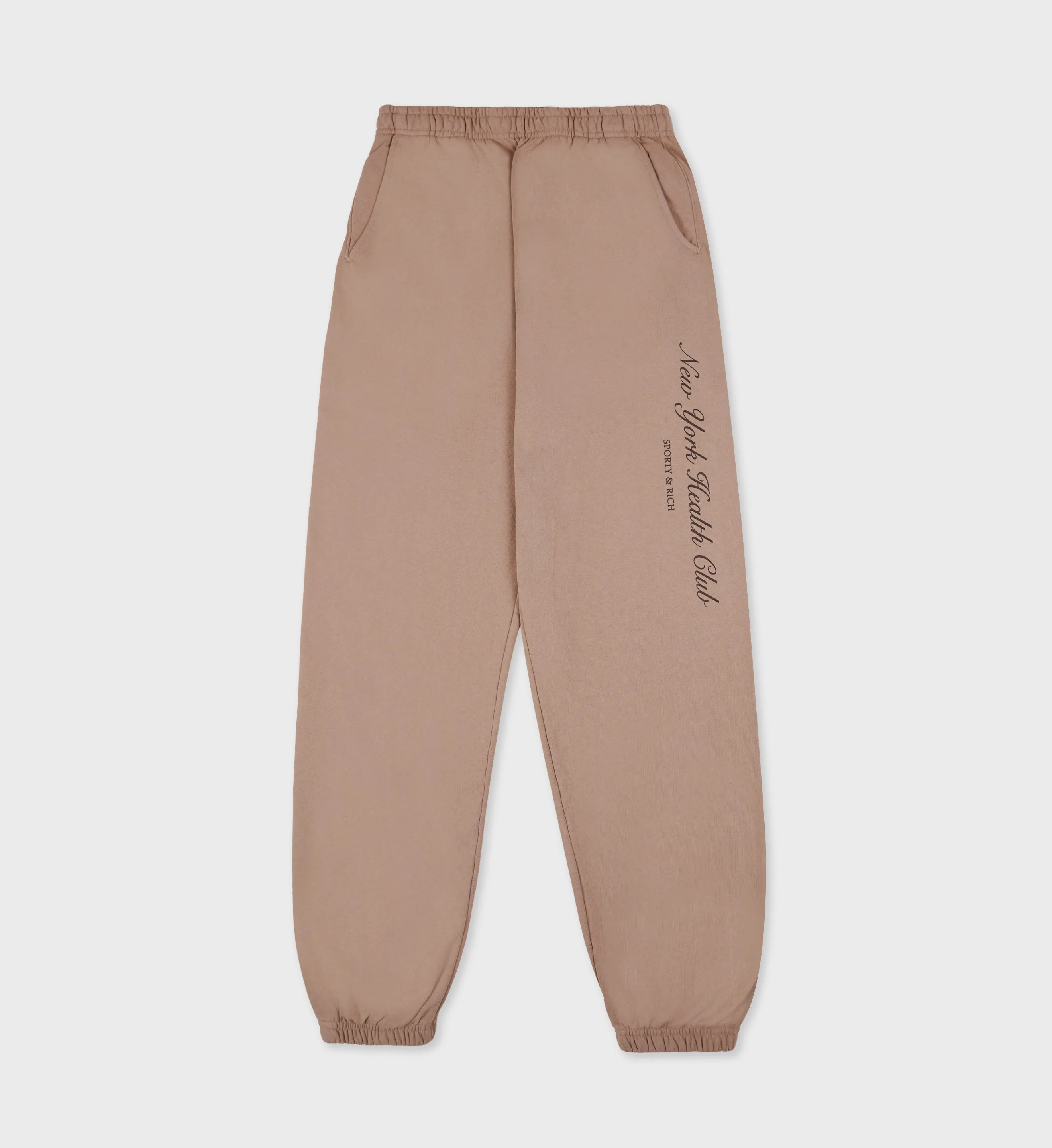 NY Health Club Sweatpant - Mink/Faded Black